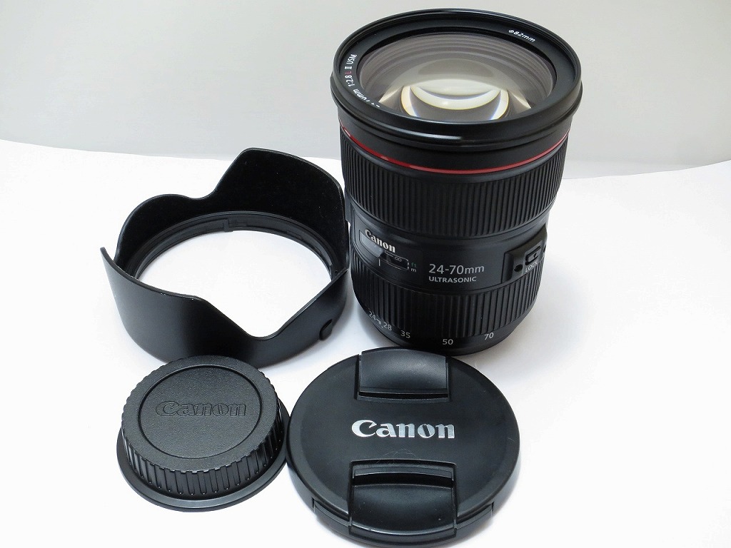 【全品ポイント10倍!要エントリー】【期間限定セール】キヤノン Canon EFマウント用ズームレンズ EF24-70mm F2.8L II USM 【中古】|ワットマン店