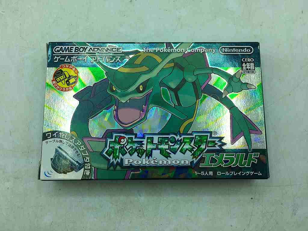 ポケットモンスターエメラルド　カセットのみ 楽天市場】【GBA ソフト プレゼントキャンペーン中】【電池交換