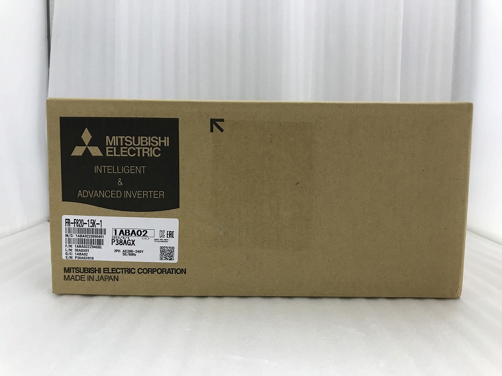 【継続期間制限事項大売り出し】【未当てはめる】 みつびしでんき 三菱電機 インバータ FR-F820-1.5K-1