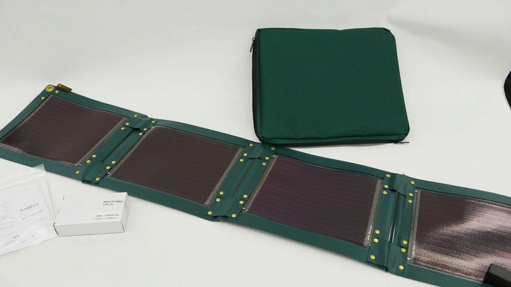 【全品ポイント10倍！要エントリー】【期間限定セール】ナベル 折りたたみソーラーパネル pocketGrid 【中古】｜ワットマン店