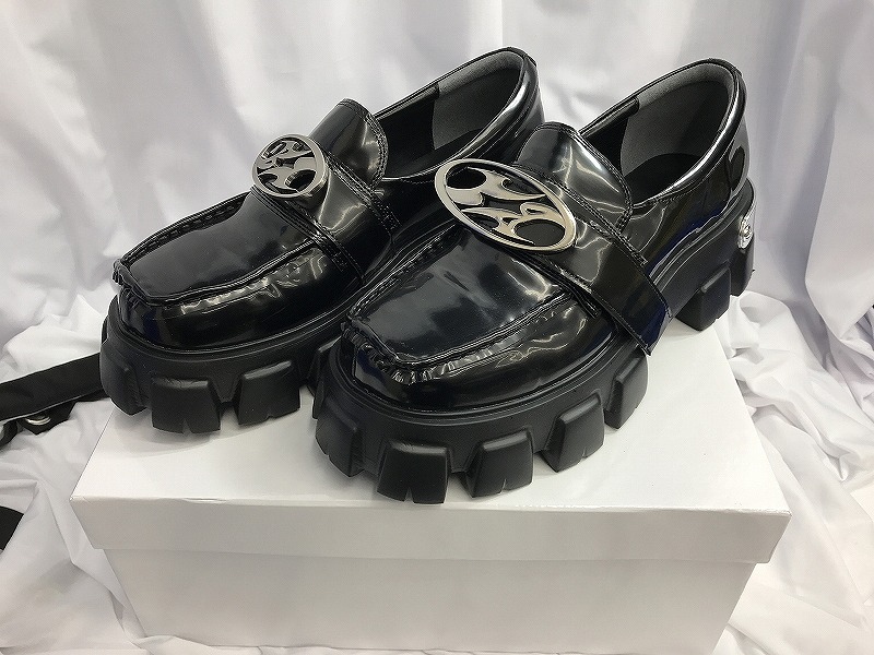 BARCON メタルプレートローファー 43サイズ GR-1500 【中古】
