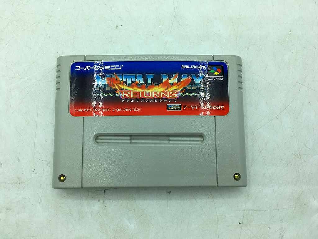 楽天市場】SFC スーパーファミコンソフト データイースト メタル