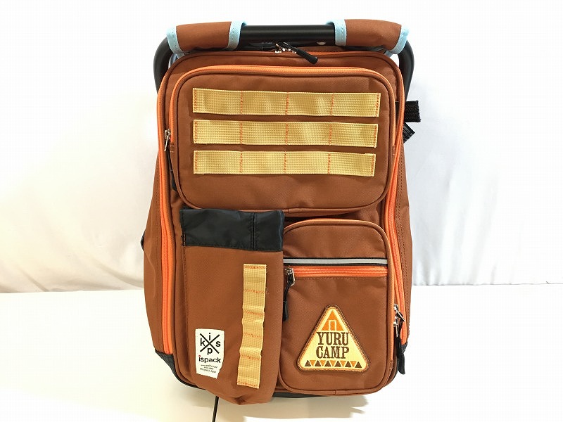 イスパック ispack 【良品】ゆるキャン△ コラボリュックサック ブラウン系 【中古】画像