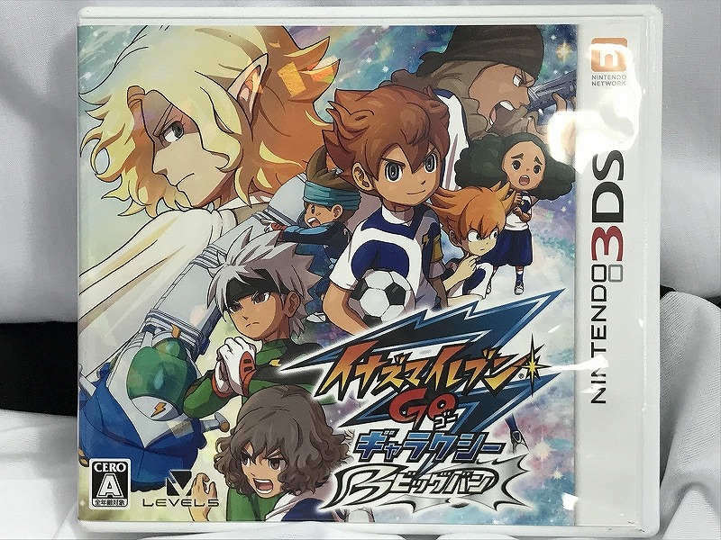 レベルファイブ LEVEL5 ニンテンドー3DS用ソフト イナズマイレブンGO ギャラクシービッグバン LNA-CTR-BGVJ-JPN 【中古】