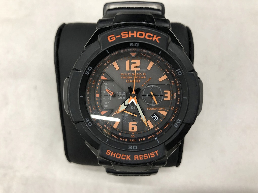 楽天市場】CASIO カシオ/G−SHOCK/電波ソーラー/グラビティマスター