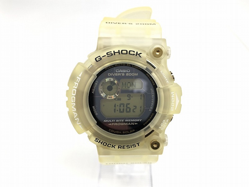 楽天市場】【楠本質店/元住吉】カシオ/CASIO G-SHOCK フロッグマン GW