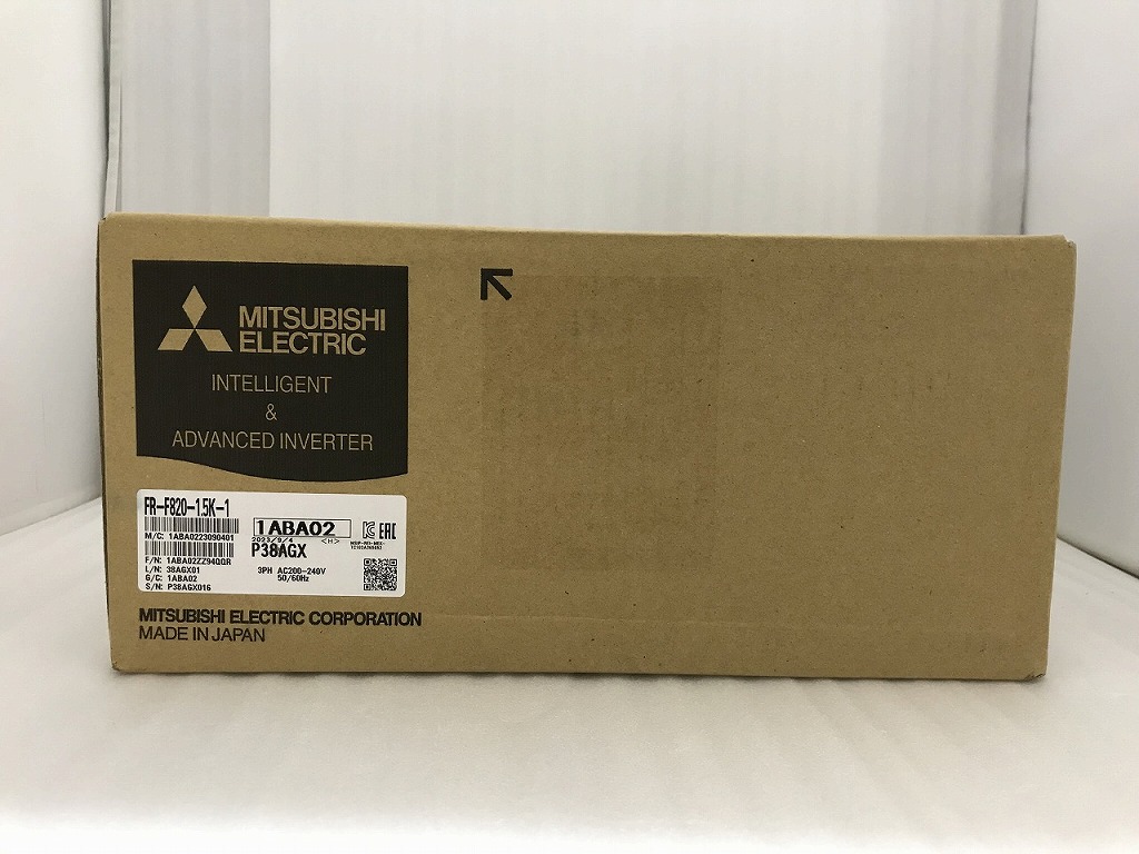楽天市場】【未使用】三菱電機 FR-E520S-0.2K インバータ FREQROL-E500