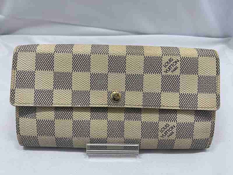 【SSS美品】ルイヴィトン ダミエ アズール ポルトフォイユ サラ 二つ折り財布 楽天市場】【財布】LOUIS VUITTON ルイ ヴィトン ダミエアズール