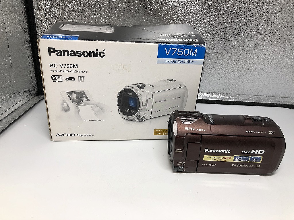 楽天市場】【中古】 (パナソニック) Panasonic HC-V750M ﾌﾞﾗｳﾝ