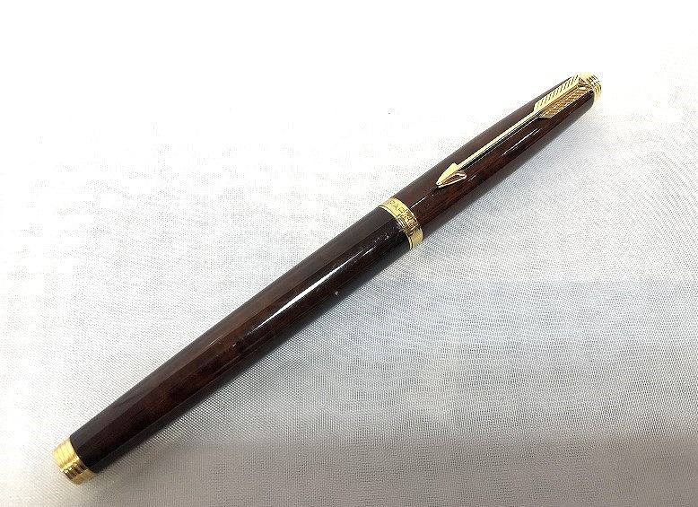楽天市場】PARKER【パーカー】万年筆 ペン先585 K14 ゴールドカラー