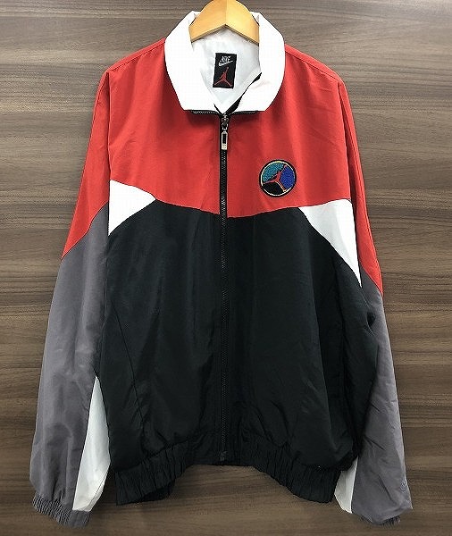 【美品】 NIKE JORDAN ナイロンジャケット　XL ジョーダン　レア ☆80s☆NIKE☆ジョーダン☆ナイロンジャケット☆ジャンプマン