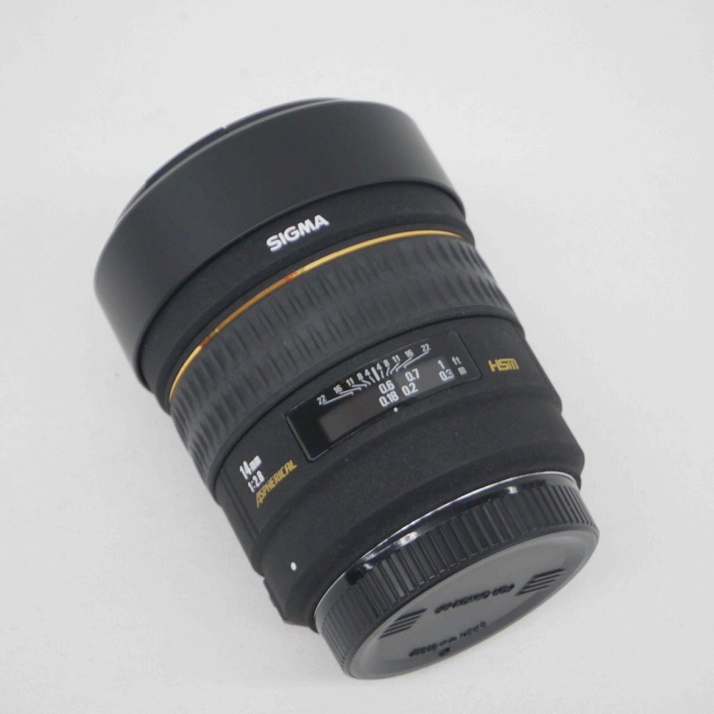 SIGMA 14mm F2.8 EX ASPHERICAL HSM レンズ キヤノン EFマウント 【中古】