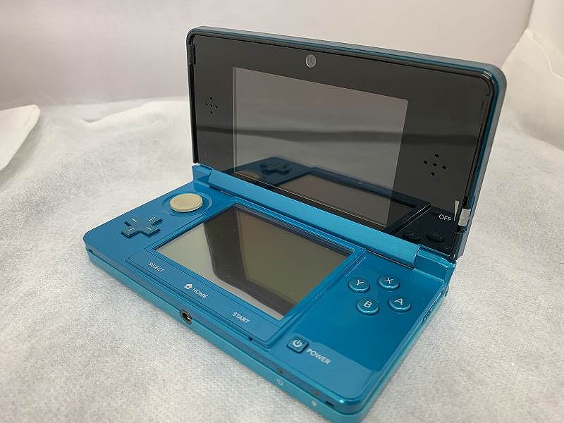 任天堂ニンテンドー3DS LL本体/SRR-001/JPN/ブルーＸブラッウ/BLUEXBLACK 1円ニンテンドー3DS 本体 セット アクアブルー CTR-001 任天堂 初期