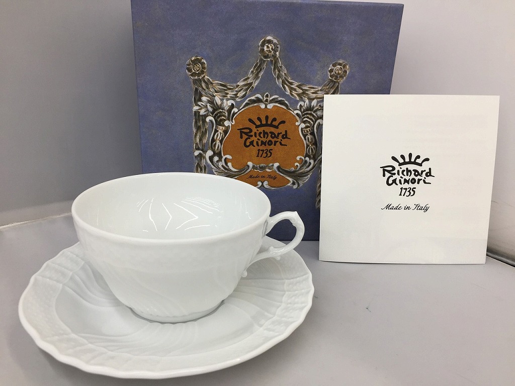 楽天市場】美品 リチャード ジノリ Richard Ginori カップ & ソーサー