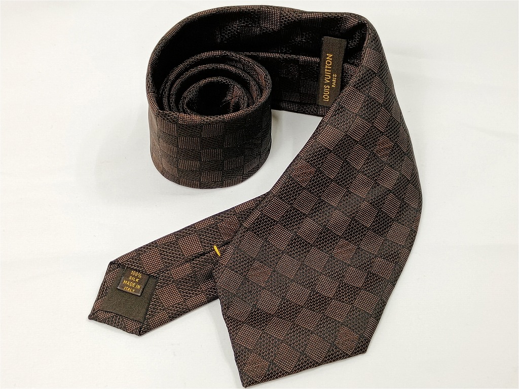 楽天市場】LOUIS VUITTON ルイ ヴィトン ネクタイ シルク100