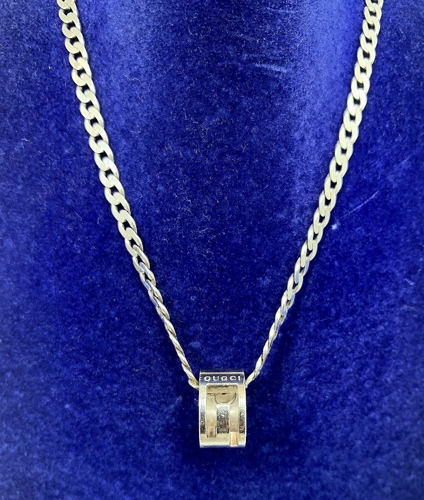 楽天市場】グッチ GUCCI ゴールド スネーク リング ネックレス 18金