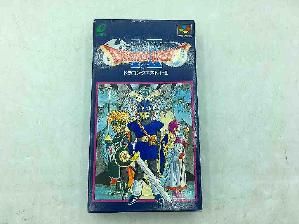 SFCソフト「ドラゴンクエスト１・Ⅱ」中古動作１個の出品です。 SFCソフト「ドラゴンクエスト1・Ⅱ」中古動作1個の出品です