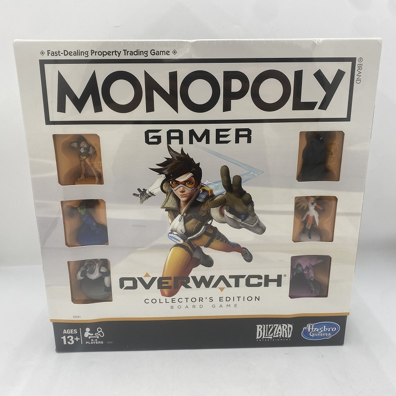 【未使用】 ハズブロ Hasbro モノポリーMONOPOLY BLIZZARD OVERWATCH オーバーウォッチ英語版