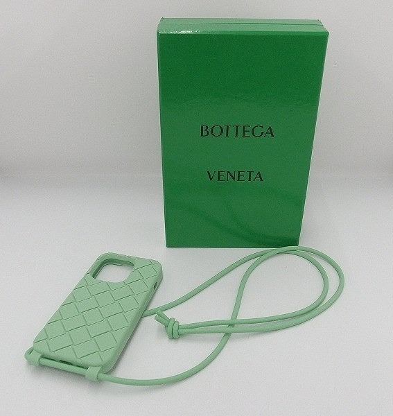 【新品】ボッテガヴェネタ iPhone用ケース 13pro スマホショルダー 新品未使用 ボッテガ ヴェネタ スマホショルダー iPhoneケース 13Pro