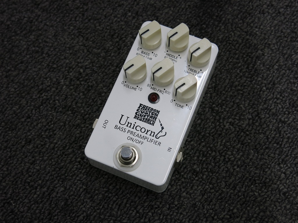 FREEDOM CUSTOM GUITAR Unicorn ベースプリアンプ Freedom Custom Guitar ResearchCustom Guitar Research Unicorn