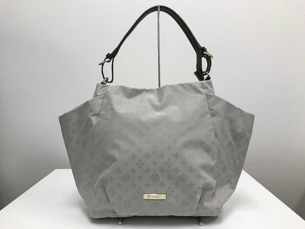 生産終了✴︎新品タグ付き　ラシット　トートバッグ　グラデーション　A4 楽天市場】【バッグ】russet ラシット グラデーション パレット