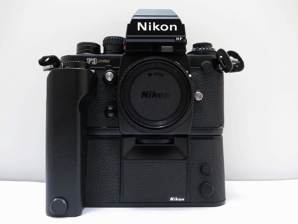 ニコン Nikon フィルムカメラ（モータードライブ付き） F3　HP　Limited/MD-4 【中古】