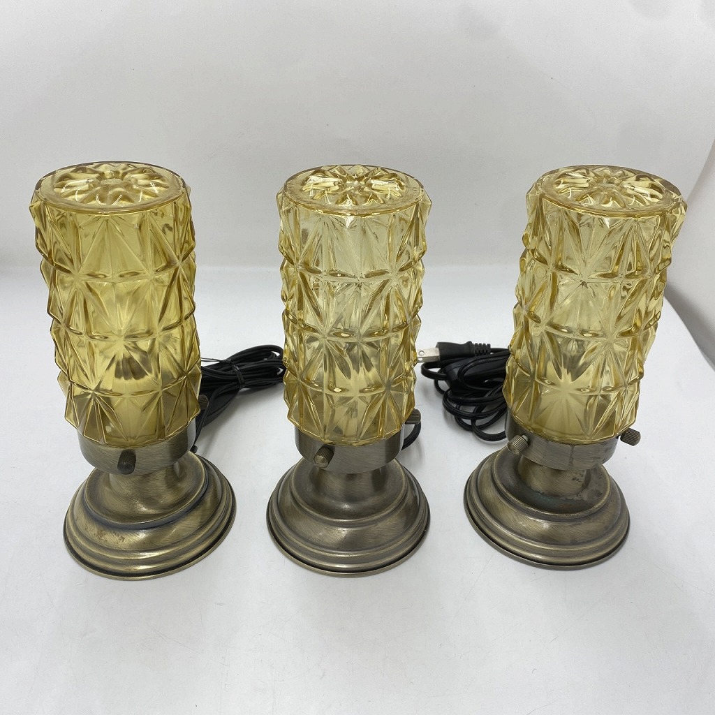 B-Company テーブルライト 3個セット U.S MODERN LIGHT 【中古】