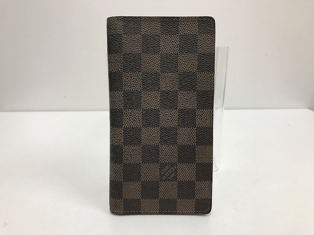 【全品ポイント10倍！要エントリー】【期間限定セール】ルイ・ヴィトン LOUIS VUITTON 圧倒的存在感で魅せる！ダミエ ポルト・バルール・カルト・クレディ 二つ折り長札入れ N61823 【中古】 10,264円