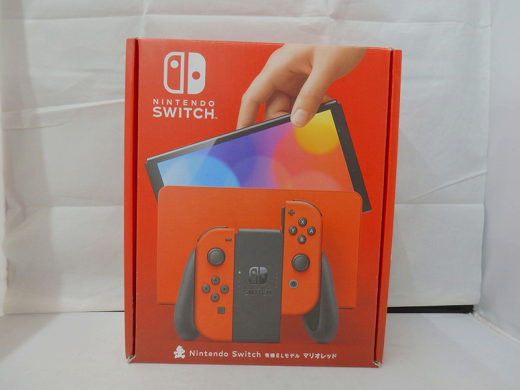 ニンテンドー Nintendo 【訳あり品】Switch 有機EL マリオレッド レッド HEG-S-RAAAA 【中古】