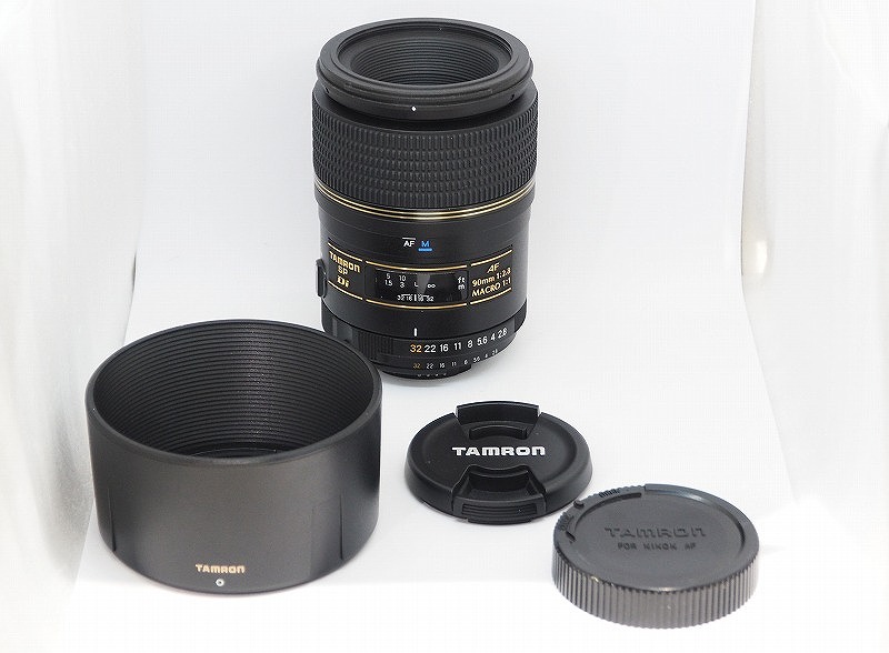 【全品ポイント10倍！要エントリー】【期間限定セール】タムロン TAMRON 単焦点レンズ SP AF90mm F/2.8 Di MACRO 1:1 【中古】