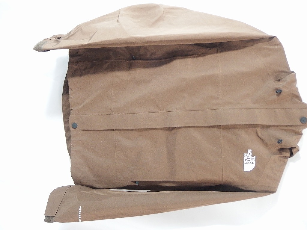 ノースフェイス THE NORTH FACE FL Drizzle Jacket ジャケット サイズS タグ付き 茶色（EB アースブラウン） NPW12114 【中古】