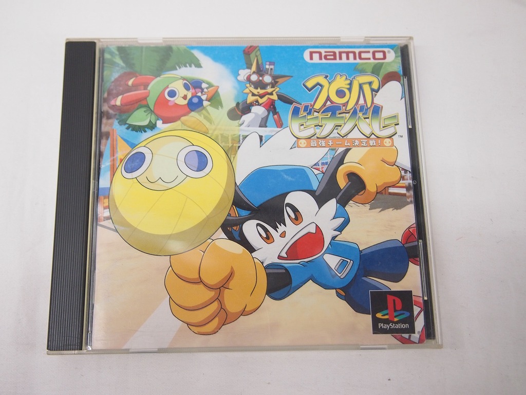 ナムコ namco PSソフト クロノアビーチバレー最強チーム決定戦！ 【中古】
