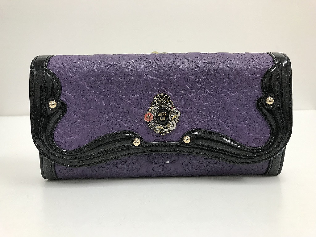 楽天市場】【未使用品】【財布】ANNA SUI アナ スイ アナスイ ガマ口