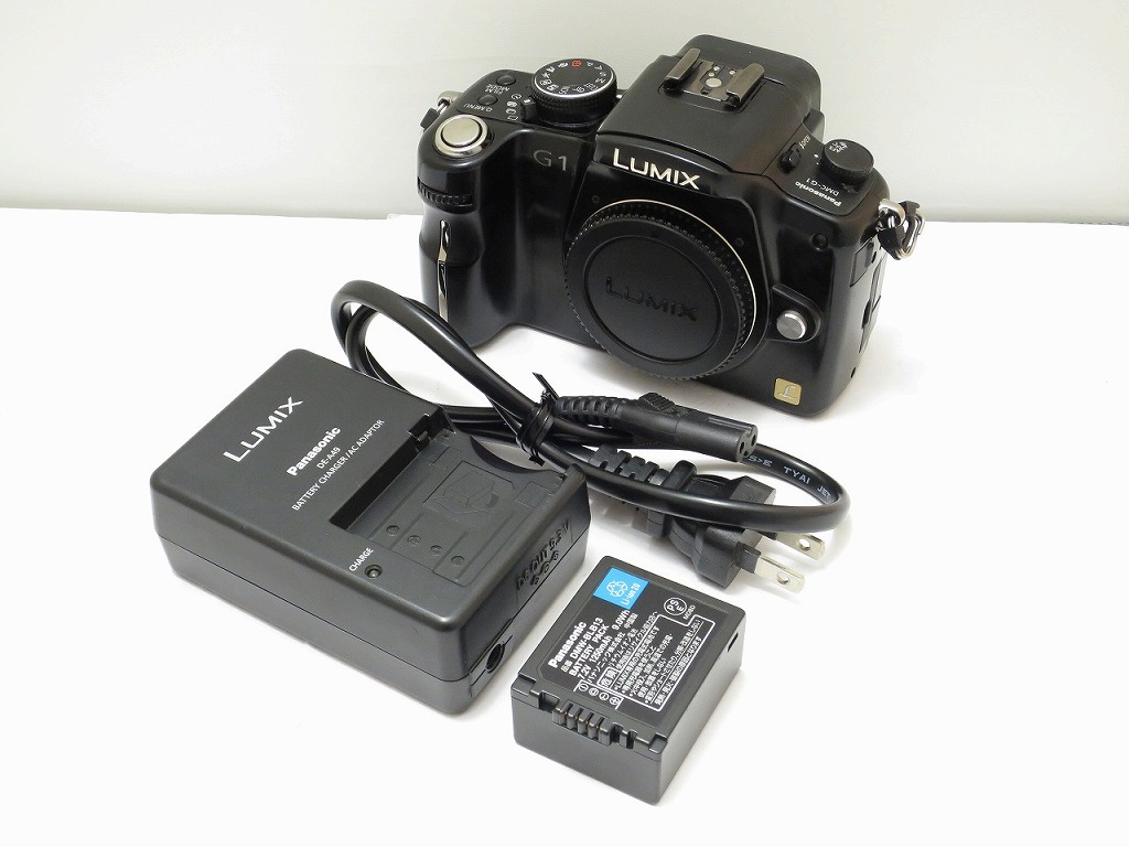 【継続期間押さえる大売り出し】パナソニック Panasonic 鏡鑑受け答え一眼 LUMIX DMC-G1 【中古】