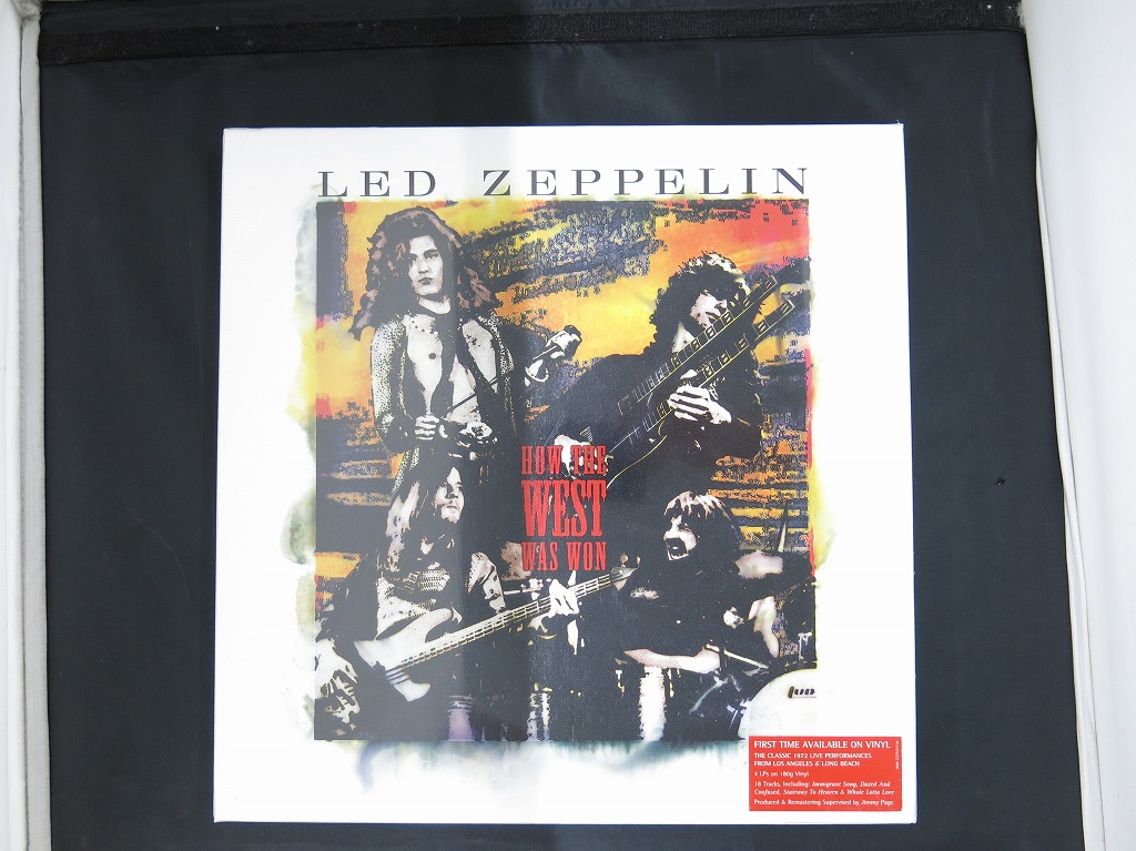【期間限定セール】【未使用】 アトランティック ATLANTIC 海外版 LPレコードBOX LED ZEPPELIN HOW THE WEST WAS WON 4LP/REMASTERED