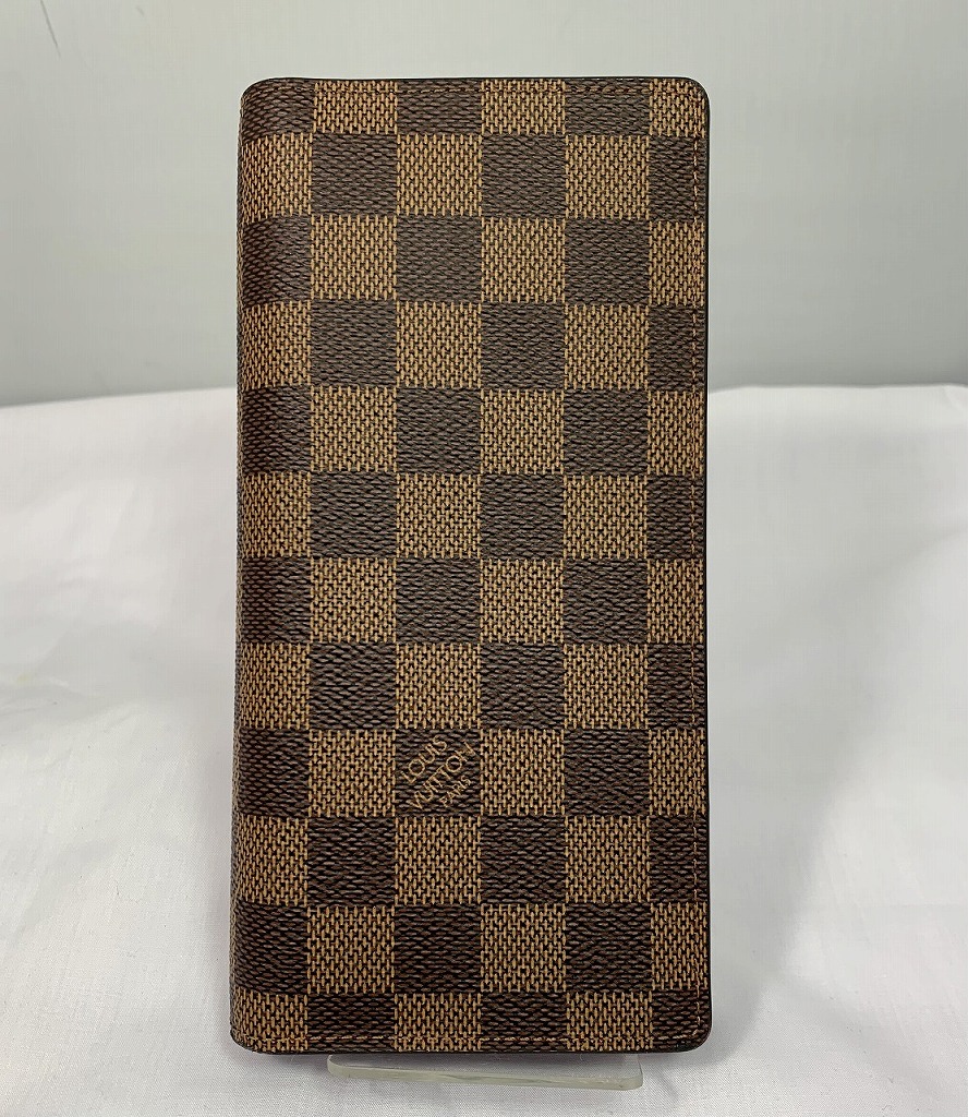 【全品ポイント10倍！要エントリー】【期間限定セール】ルイヴィトン LOUIS VUITTON ダミエ ポルトフォイユ・ブラザ N60017 【中古】