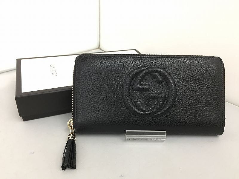 【美品】GUCCI グッチ　 ラウンドファスナー長財布 バンブー 307984 楽天市場】グッチ GUCCI ラウンドファスナー長財布 バンブー レザー