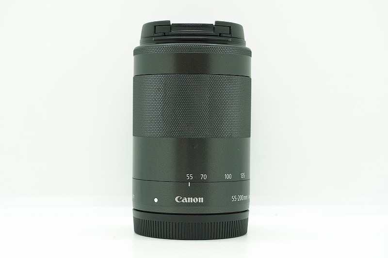 キヤノン Canon EF-Mマウント レンズ APS-C ブラック EF-M 55-200mm F4.5-6.3 IS STM 【中古】