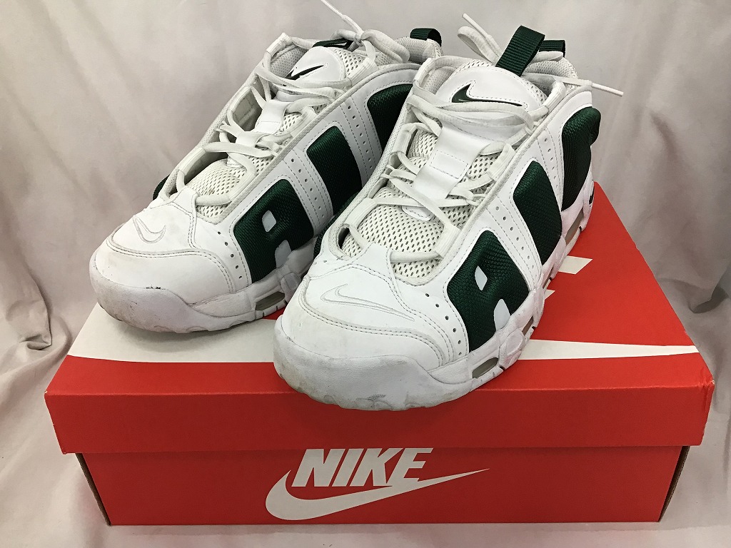 ナイキ NIKE エアモア 27.5ｃｍ アップテンポ　ロウ 【中古】