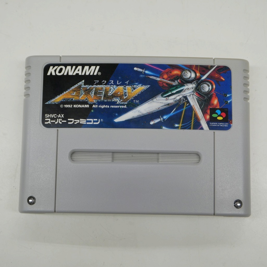 【レア☆スーファミソフト】アクスレイ 楽天市場】【中古】アクスレイスーパーファミコンソフト【レトロ