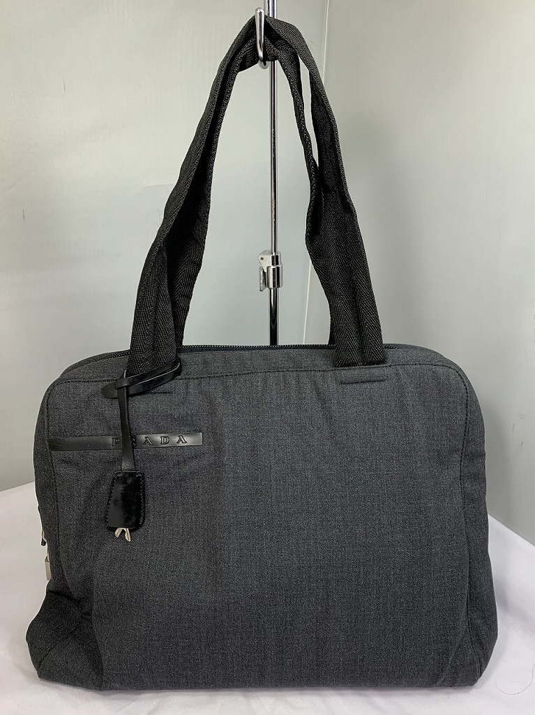 楽天市場】【中古】PRADA SPORT(プラダスポーツ) トートバッグ カーキ