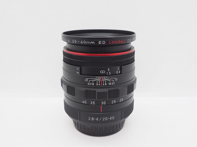 ペンタックス PENTAX Kマウント 水晶体 APS-C 固定ディスク PENTAX-DA 20-40粍 F2.8-4 ED Limited DC WR 【中古】