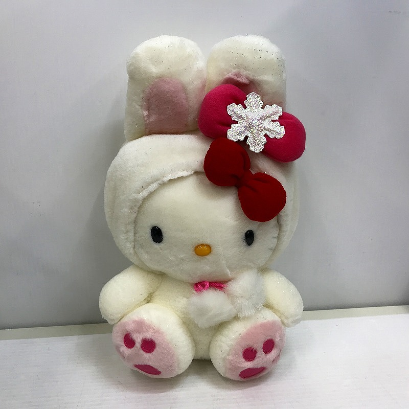 北海道限定 ハローキティ ぬいぐるみ ご当地キティ 北海道限定 くるっと巻きつく ぬいぐるみマスコット