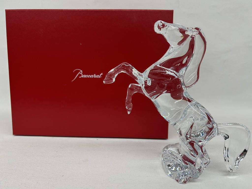 楽天市場】バカラ いななく馬 クリア クリスタル 2102328 Baccarat