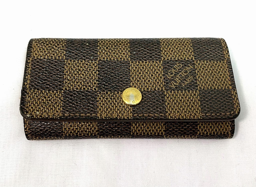 【全品ポイント10倍！要エントリー】【期間限定セール】ルイヴィトン LOUIS VUITTON ミュルティクレ4 ダミエ N60385 【中古】
