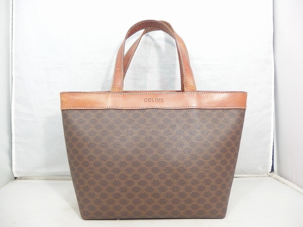 セリーヌ CELINE トートバッグ マカダム 【中古】
