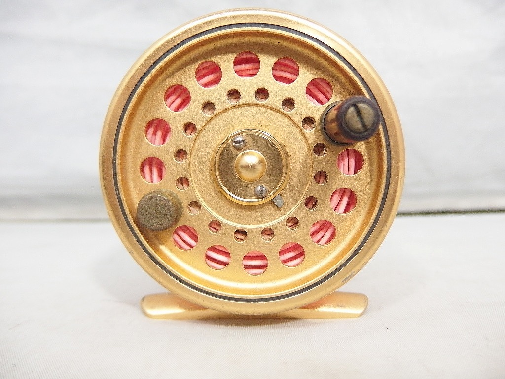ハウスオブハーディ house of hardy THE Sovereign 3/4/5 フライフィッシングリール 金 【中古】