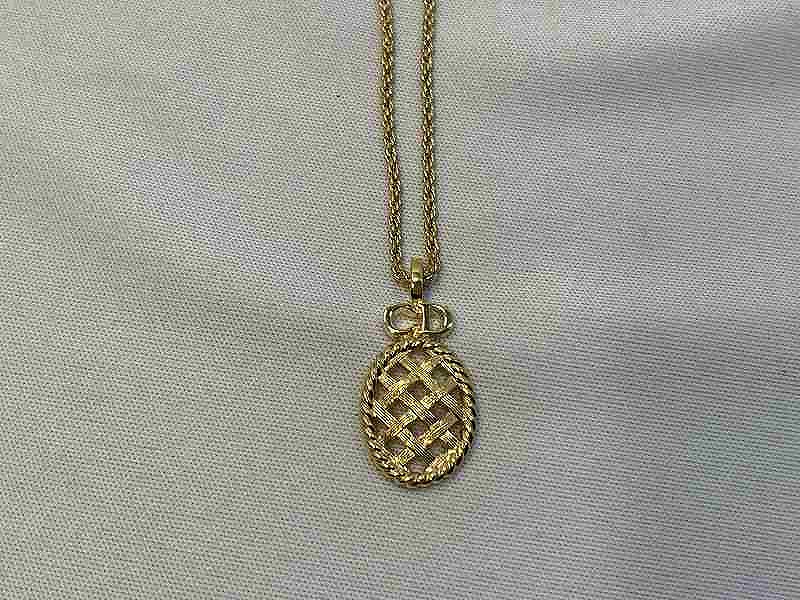 クリスチャンディオール Chiristian Dior ネックレス レディース 【中古】