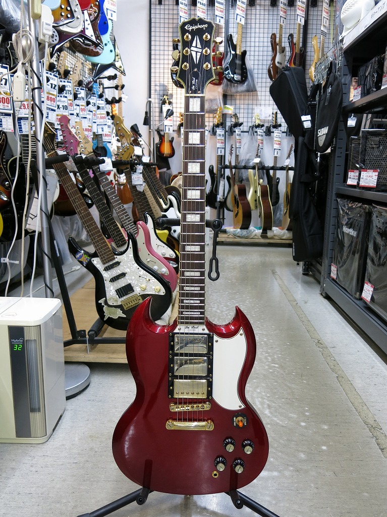 楽天市場】エレキギター Epiphone SG【美中古】エピフォン G -310