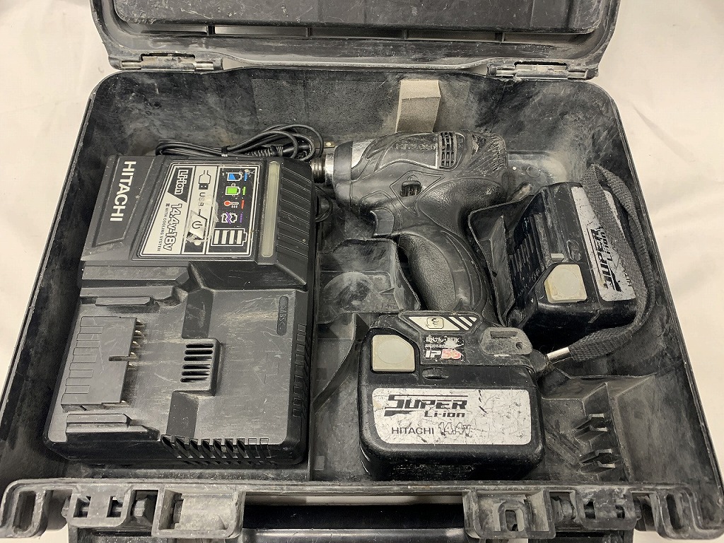 ヒタチ HITACHI インパクトドライバー WH14DBAL2 【中古】